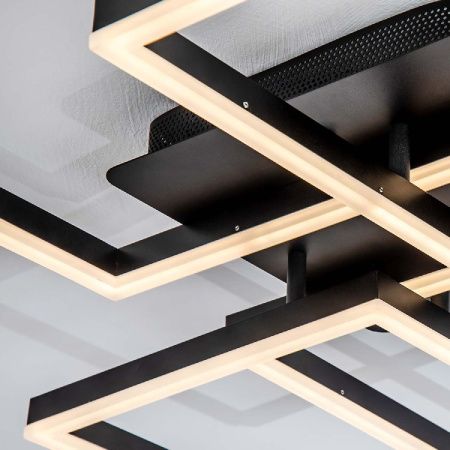 Люстра потолочная LED4U L11060-4 BK