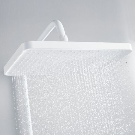 Душевая стойка Shevanik S9936C настенная цвет белый