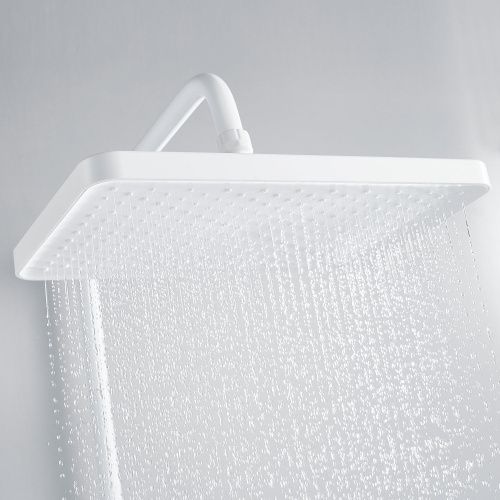 Душевая стойка Shevanik S9936C настенная цвет белый - фото 5