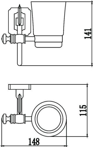 Стакан Savol S-006458 - фото 3