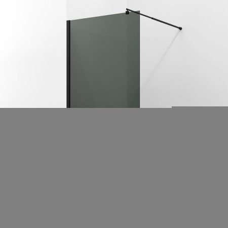 Душевая перегородка Wasserkraft Rur 30W 30W46MB-TG 110х200 стекло тонированное профиль черный