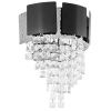 Светильник настенный Lumina Deco LDW 7045-2 BK+CHR