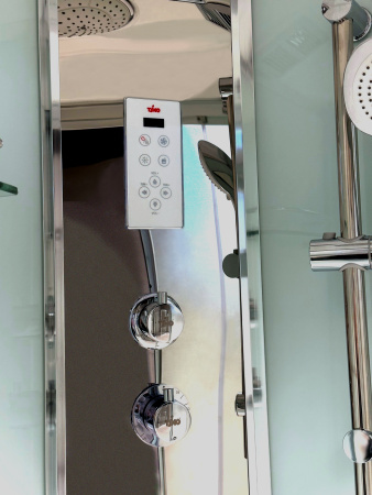 Душевой бокс Timo Comfort T-8835F 135х135 четверть круга с крышей