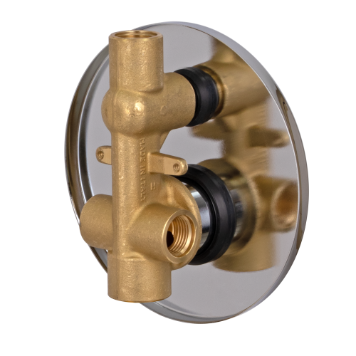 Смеситель для душа Remer Element ET09H встраиваемый в стену хром - фото 2