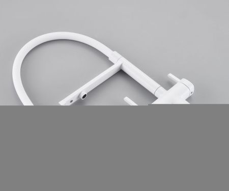 Смеситель для кухни Rose R358C на мойку белый