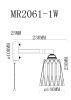 Спот Myfar Natalie (Наталие) MR2061-1W