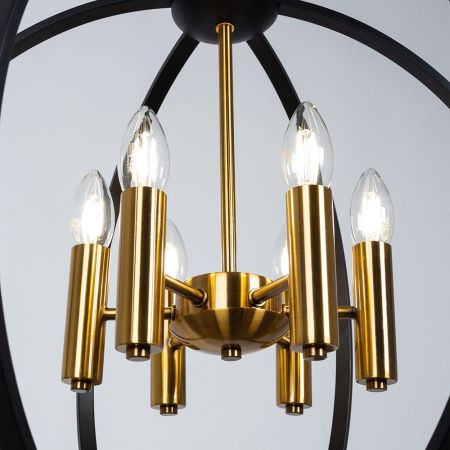 Люстра подвесная Arte Lamp Castula (Цастула) A7013SP-6BK