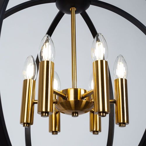 Люстра подвесная Arte Lamp Castula (Цастула) A7013SP-6BK - фото 3