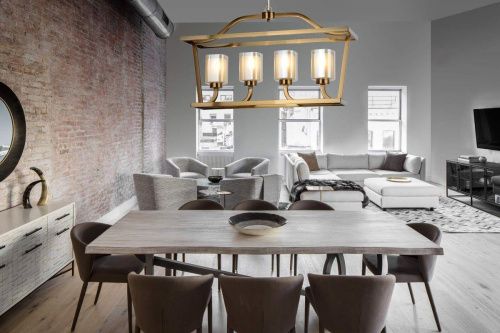 Люстра подвесная Lumina Deco Atlanta (Атланта) LDP 1222-4 MD - фото 2