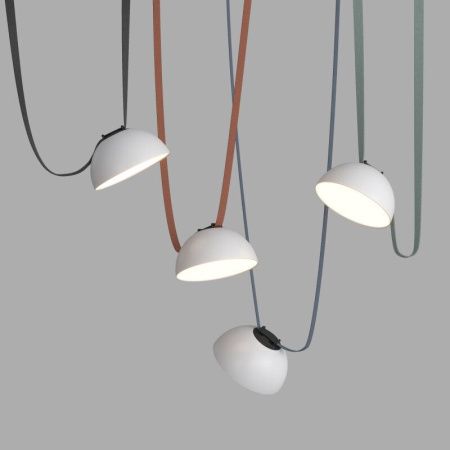 Трековый однофазный светильник Denkirs Belty flow (Белты флов) DK5660-WH+BK