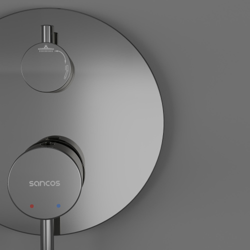 Душевая система Sancos Select SC3003CH встраиваемая в стену - фото 4