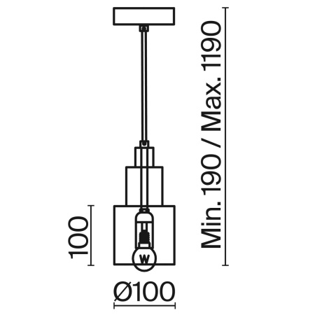 Светильник подвесной Freya Moke (Моук) FR4006PL-01BS