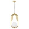 Светильник подвесной Lumina Deco Zanetti (Занетти) LDP 5522-1 WT+MD