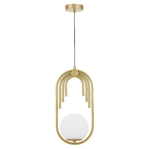 Светильник подвесной Lumina Deco Zanetti (Занетти) LDP 5522-1 WT+MD - фото 3