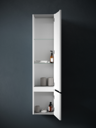 Шкаф-пенал Sancos Very PVR35RW 35х30х160 подвесной цвет белый