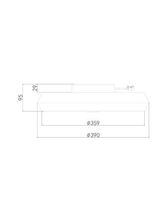 Светильник потолочный Freya Cells (Элементы) FR10012CL-L24W