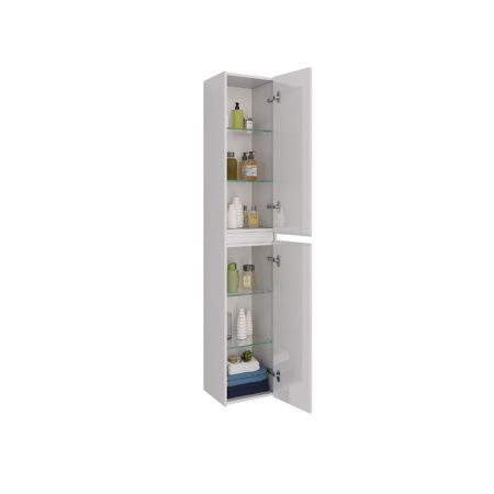 Шкаф-пенал LeMark Combi LM03C35P 40х170 напольный цвет белый