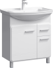 Тумба под раковину Aqwella Y KOR0107 70х40 подвесная цвет белый