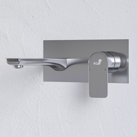 Смеситель для раковины RGW Shower Panels (Шоувер панелс) 51140546-01 встраиваемый в стену хром