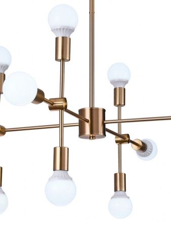 Люстра на штанге Natali Kovaltseva Loft Lux (Лофт Лукс) LOFT LUX 75130/8C GOLD