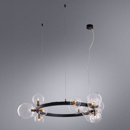 Люстра подвесная Arte Lamp Vincent (Винцент) A7790SP-15BK