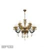 Люстра подвесная iLamp Asia (Асиа) 61081-8+4 BR