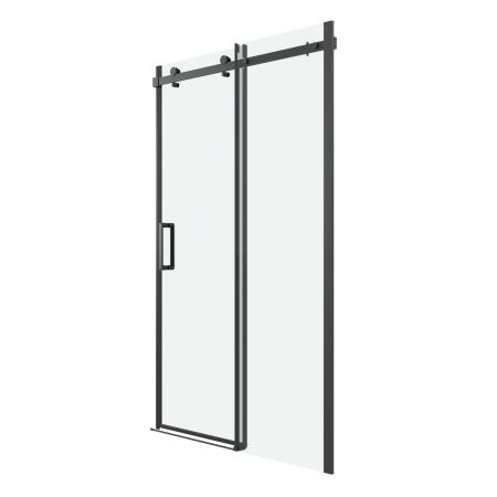 Душевая дверь Grossman Classic 100.K33.04.110.21.00 110х195 стекло прозрачное профиль черный