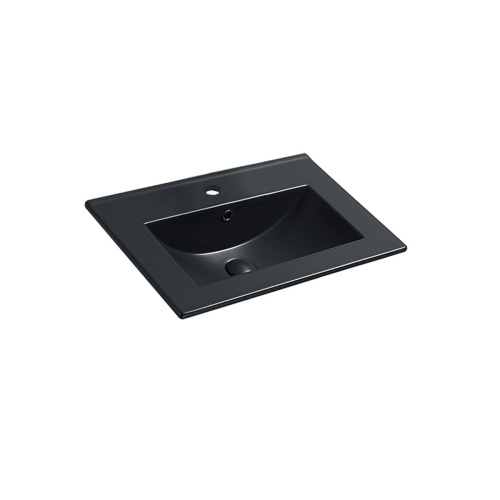Раковина Vincea 61 см VBS-13960MB встраиваемая цвет черный матовый