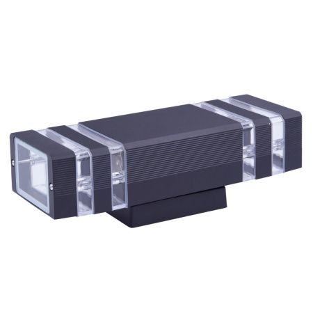 Уличный настенный светильник Uniel UUL-A01S UUL-S18A 2x60W/E27 IP65 BLACK