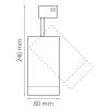Трековый светодиодный светильник Lightstar Canno Led (Цанно Лед) 303272