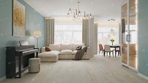 SPC ламинат Alpine Floor Solo ECO 14-11 MC Модерато толщина 0.35 см 34 класс 1220х183 - фото 2