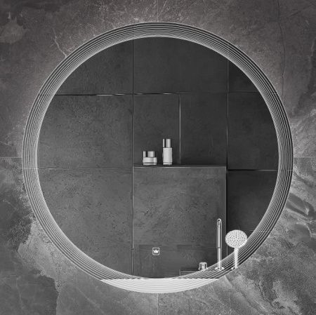 Зеркало с подсветкой Cezares ECO CZR-SPC-ECO-700-LED-TCH 70х70 подвесное