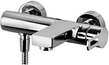Смеситель для ванны с душем Paffoni Ringo RIN022CR настенный хром без термостата