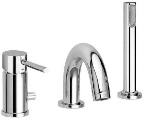 Смеситель Paffoni Light LIG047CR на борт ванны хром