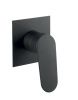 Смеситель для ванны и душа Fiore 81NN7515 встраиваемый в стену черный