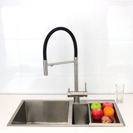 Смеситель для кухни Maretti Calabria S CAS31RGF19 на мойку сатин