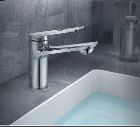 Смеситель Haiba HB595 HB10595 на раковину хром