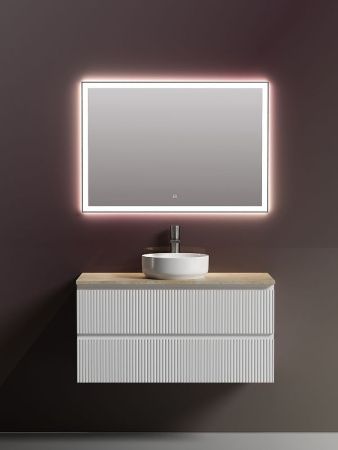 Тумба под раковину Sancos SNOB T SNT100W 100х40 подвесная цвет белый