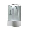 Душевая кабина AvaCan EM EM5811LNT 110х80 асимметричная без крыши ориентация левая