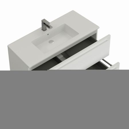 Тумба под раковину Allen Brau Eclipse 2.0 1.E1001.WM 2.0 60х50 подвесная цвет белый