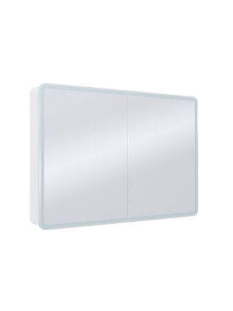Зеркало-шкаф Continent Avenue МВК001 120х80 подвесной цвет белый