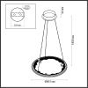 Люстра подвесная Odeon Light Hightech (Хигхтецх) 7001/44L
