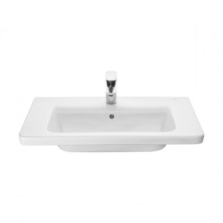 Раковина из сантехнического фарфора Roca The Gap Unik 7327471000 70х40 накладная цвет белый