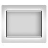 Зеркало с подсветкой Wellsee 7 Rays' Spectrum 172201190 70х50 подвесное