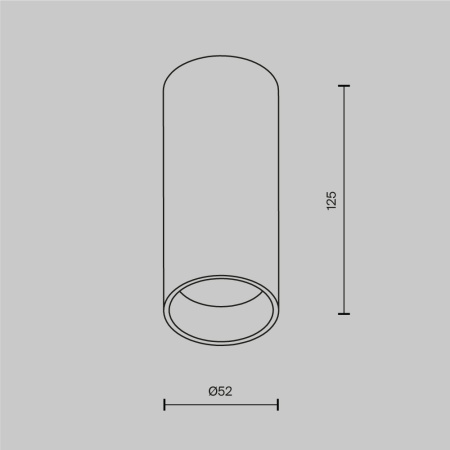 Светильник потолочный Maytoni Technical FOCUS LED (Фокус) C056CL-L12W4K-W-PT