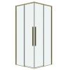Душевой уголок Grossman Galaxy 300.K33.01.8080.32.00 80х80 стекло прозрачное профиль золото без поддона
