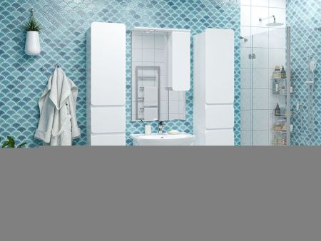 Зеркало-шкаф Misty Чегет П-Чег-02065-01П 70х100 подвесной цвет белый