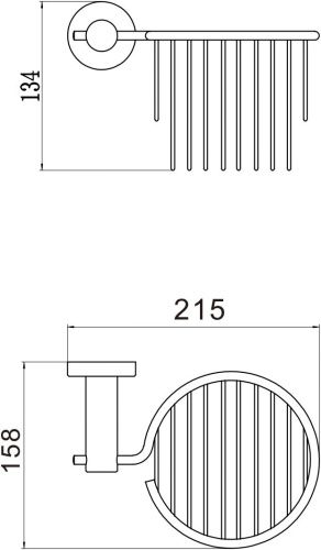Бумагодержатель Savol S-005633H - фото 2