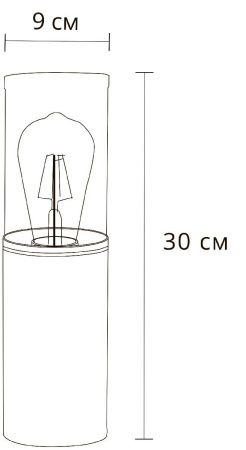 Ландшафтный светильник Arte Lamp Wazn (Вазн) A6218FN-1BK