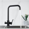 Смеситель для кухни Raffine F118H на мойку черный